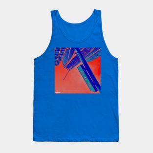 the miami red architecture Tank Top